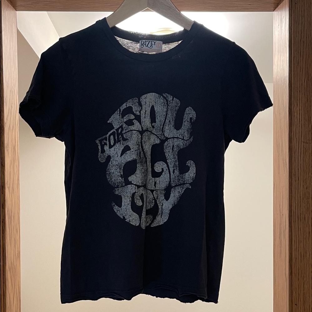 Dazey LA Black Graphic T-Shirt